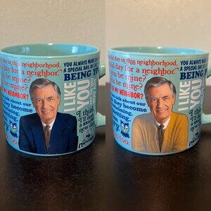 The Unemployed Philosophers Guild MISTER ROGERS Quotes Heat Changing Sweater Mug